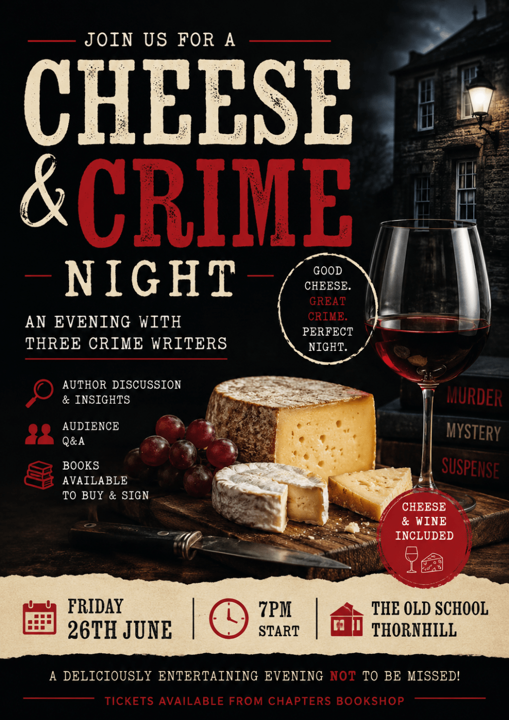 A tasty treat in store for crime fiction&nbsp;readers