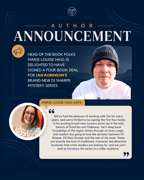 Local crime writer signs four-book&nbsp;deal