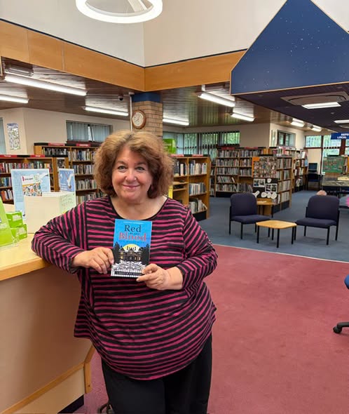 Author delights library&nbsp;audience